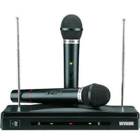 Karaoke bežični mikrofoni Herostar C-05 Dvokanalni bežični mikrofon Profesionalni karaoke sistem Karaoke set sa dva mikrofona FM frekvencija Bežični mikrofoni za zabave Karaoke mikrofon sa visokim dinamičkim opsegom