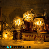 Noćna kristalna lampa - Romb (2 lampe po ceni jedne)