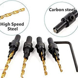 Alat za bušenje i upuštanje glava šrafova – 6komada