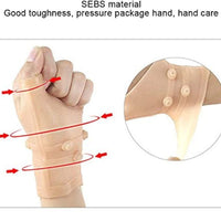 Magnetni Steznik za Zglob Ruke, Lagana Potpora, Terapija Magnetima, Udobnost, Fleksibilnost, Zdravlje Zglobova, Vodootporan, SEBS Fleksibilni Silikon