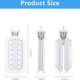 2 u 1 prenosiva boca za led sa poklopcem bez BPA