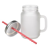 JAR SUBLI, staklena teglica za sublimaciju, 450 ml, transparentna