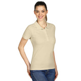 SUNNY, ženska pamučna polo majica, bež