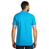 AZZURRO II, pamučna polo majica, tirkizno plava - Ali tako