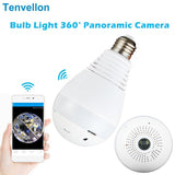 Panorama Kamera 360 step. Sijalica IP WiFi kamera u sijalici