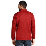 JUMPER, melirana dukserica sa visokom kragnom, 280 g/m2, crvena - Ali tako