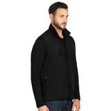 POLARIS VEST, prsluk od brušenog polara, crni