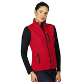 SKIPPER VEST WOMEN, ženski softšel prsluk, crveni