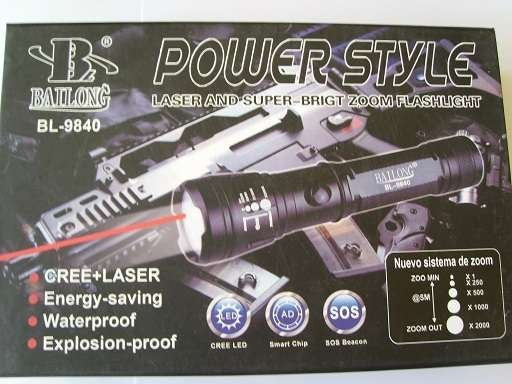 Police CREE led +Laser-NOVO Police CREE led +Laser