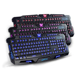Gejmerska tastatura svetleca 3 Boje-Gejmerska tastatura svet