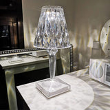 Kristalna stona lampa