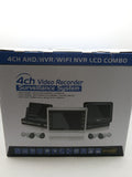 HD NVR  DVR komplet- Video nadzor -4 IP WiFi kamere+Monitor