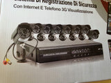 Komplet video nadzor sa 8 kamera komplet kamera