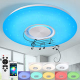 Led RGB Plafonjera sa Zvucnikom bluetooth precnik 42cm - Ali tako