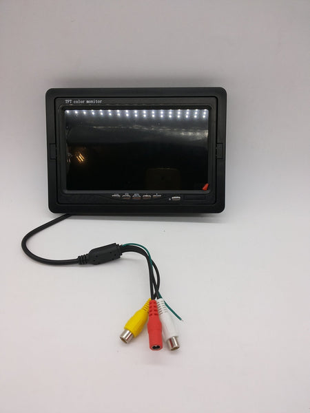 Lecteur vidéo de Voiture KIMISS 5in, Lecteur vidéo d'entrée AV 2CH Moniteur LCD TFT HD de Voiture pour inverser(sans caméra Lecteur vidéo de Voiture KIMISS 5in, Lecteur vidéo d'entrée AV 2CH Moniteur LCD TFT HD de Voiture pour inverser(sans caméra