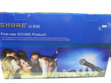 Shure U-830 bežični set 2 mikrofona NOVO-Profi set mikrofoni