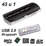 USB čitač kartica 43 u 1 - Ali tako