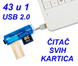 USB čitač kartica 43 u 1 - Ali tako