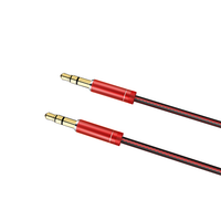 Audio kabl LDNIO LS-Y01 Aux 3.5mm crveni 1m