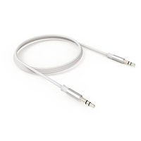 Audio kabl LDNIO LS-Y02 Aux 3.5mm sivi 1m