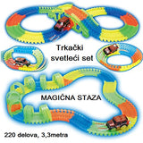 MAGIČNA STAZA – svetleći trkački set
