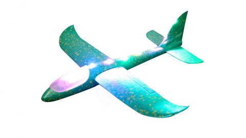 Avion jedrilica zelena
