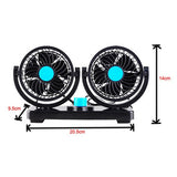 Dupli ventilator za vozilo