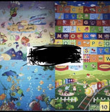 Podloga za igranje dece 200x200cm Dvostrana podloga
