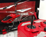 Helihopter na daljinsko upravljanje crveni