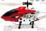 Helihopter na daljinsko upravljanje crveni