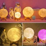 Lampa 3D mesec