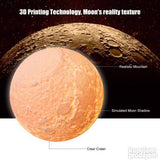Lampa 3D mesec