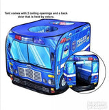 Dečiji šator policijski autobus