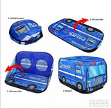 Dečiji šator policijski autobus