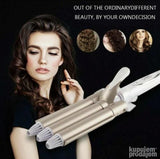 Trostruki uvijac za kosu