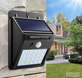 Led solarna zidna lampa