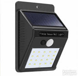 Led solarna zidna lampa