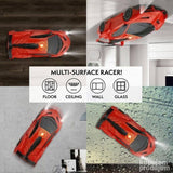 Lamborghini auto koji ide po zidu
