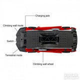 Lamborghini auto koji ide po zidu