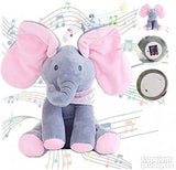 Pevajuci slon flappy roze i plavi