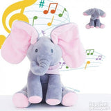 Pevajuci slon flappy roze i plavi