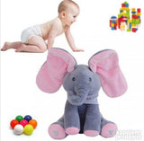 Pevajuci slon flappy roze i plavi