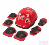 Set kaciga i štitnici za rolere ili biciklu