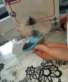 Infrared helihopter na daljinsko upravljanje plavi