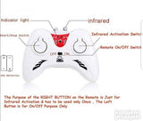 Infrared helihopter na daljinsko upravljanje Crveni