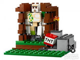 Minecraft lego kocke kuća od 412 delova