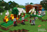 Minecraft lego kocke kuća od 412 delova