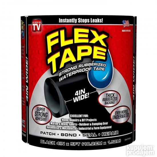 Flex tape vodootporna traka 4u1