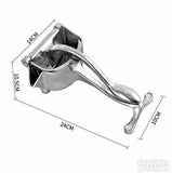 Sokovnik za voce od aluminijumske rucne prese