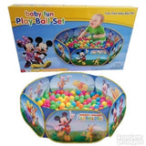 Bebi bazen sa lopticama